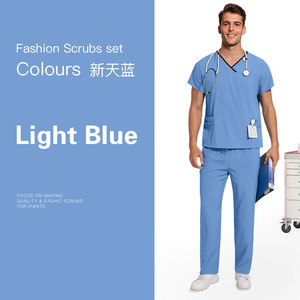 Uniformes <span class=keywords><strong>de</strong></span> Enfermería Corporativos con Área <span class=keywords><strong>de</strong></span> Logotipo Personalizable, Mezcla Premium para Equipos <span class=keywords><strong>de</strong></span> Hospitales/Clínicas - Product Image 1