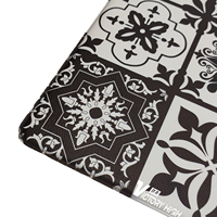 Tapis de cuisine moderne monobloc extra épais anti-fatigue, imperméable, adapté aux animaux domestiques, en PVC, confort ergonomique pour la position debout