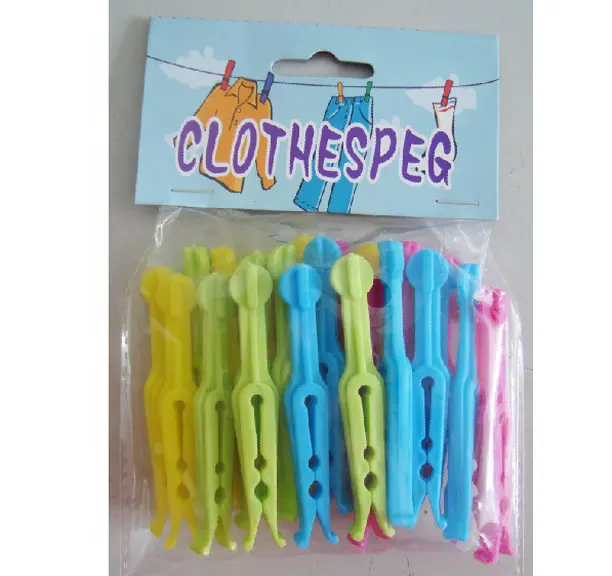 Plastik dolly elbise mandalları