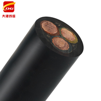 Harga Pabrik Kabel H05RN-F H07RN-F 2 3 4 5 Core 4mm2 6mm2 10mm2 16mm2 25mm2 35mm2 Fleksibel Berisolasi Karet untuk Pompa Air