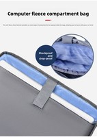 Maletín Impermeable de Poliéster para Computadora Portátil, Bolsa de Mensajero, Maletín de Trabajo, Bolsa de Hombro para Laptop, Resistente al Desgaste y a los Impactos para Hombre