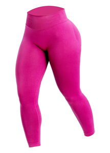 กางเกงโยคะเอวสูงทรงยกกระชับสะโพกแบบวีซีมสำหรับผู้หญิง พร้อมเสื้อออกกำลังกายแฟชั่น - Product Image 5