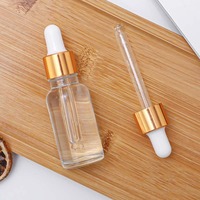 Meilleure bouteille d'huile essentielle en verre avec bouchon compte-gouttes, finition mate, 5 ml-100 ml, ne se brise pas facilement