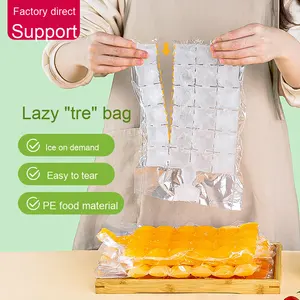 Petits bacs à glace jetables en PE auto-scellants de qualité alimentaire pour la fabrication de boîtes à glace aux fruits de la passion Sacs à glace jetables faits <span class=keywords><strong>maison</strong></span> - Product Image 5