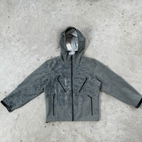 Veste Softshell en nylon imperméable et coupe-vent à capuche, réactive à l'eau, pour homme et femme