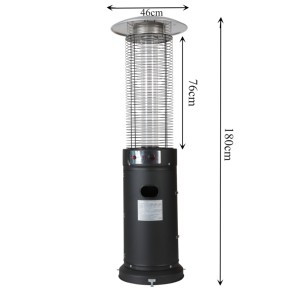 Cylindre de chauffage de terrasse à tube de verre au <span class=keywords><strong>propane</strong></span> estufa extérieur de <span class=keywords><strong>gaz</strong></span> - Product Image 4
