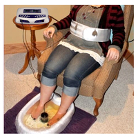 Physiothérapie Pied Detox Ionic Machine Foot Spa avec Dispositif de Fonction de Massage pour Salon SPA à Domicile