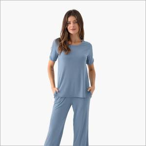 Pijamas de Bambú para Mujer al por Mayor, Conjuntos de Pijamas de Algodón, Pijamas de Bambú para Mujer, Fabricante de Ropa de Vietnam - Product Image 4