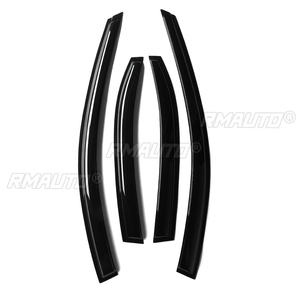 For ACURA TSX 4 Door Sedan 2004-2014 Car Door Window Vent Visor <b>Deflector</b> <b>Rain</b> Guard Awning Shelter Window Visor <b>Rain</b> Guard - Product Image 3