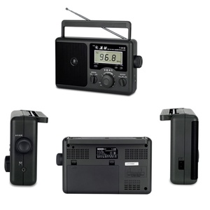 Radio Portátil AM/FM de Estilo Retro, Económico y de Buena Venta, Receptores de Radio Personalizados de Alta Sensibilidad, Radio de Escritorio - Product Image 1