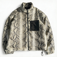 Veste en polaire sherpa à fermeture éclair, nouvelle conception, chaude pour l'hiver, avec logo personnalisé imprimé/brodé