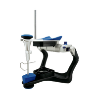 Kit complet d'articulateurs CR entièrement réglables pour laboratoire dentaire avec arceau facial, support de transfert et boîte à outils