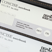 Business Notebook Custom Schwarz A6/b6 Hardcover Notebook Neu angekommen Pu Leder Ledertaschen Custom Packing Promotion 100 Blatt