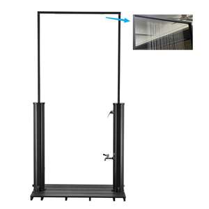 CYEN Nouvelle <span class=keywords><strong>Douche</strong></span> de Jardin Autonome Économe en Énergie, Noire, Réservoir 60 L, <span class=keywords><strong>Douche</strong></span> Extérieure <span class=keywords><strong>Solaire</strong></span> - Product Image 1