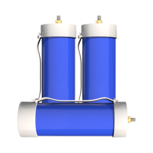 Bouteilles de gaz industrielles bleues, diamètre 81 mm, capacité 5 L, pression 45 bars, matériau aluminium - Product Image 1