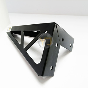 YIJUN Modern Minimalist Furniture Leg Black Metal Heavy Duty Cabinet Table Chair Support 2327 - Product Image 1
