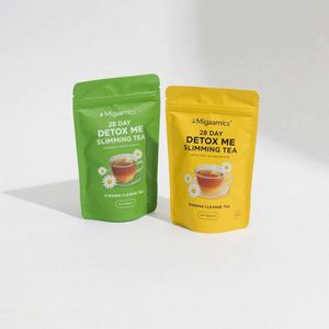 Bolsa con Cierre Superior Personalizada, Impresión Completa, Materiales Reciclados de Grado Alimenticio, para Envasado de Alimentos para Mascotas, Té, Chicle, Sushi, Leche - Product Image 1