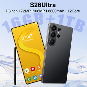 Oferta Económica 2026 Nuevo Teléfono Inteligente 5G Popular S26ultra Desbloqueado Global Android 13 6800mh Cámara Principal Teléfono para Juegos Económico - Product Image 1