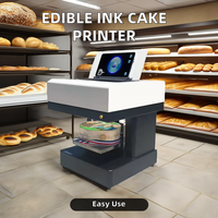Impresora de alimentos portátil automática de venta directa de fábrica para café, leche, té, macarrón y pastel, cabezal de impresión plano XP600