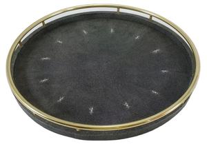 Bandeja de Servicio de Alta Calidad de la Marca Daphoco, Fabricada 100% a Mano con Imitación de Piel de Cangrejo, Logotipo Personalizado, Tamaño Personalizado, para Hogar, Hotel/Restaurante - Product Image 3