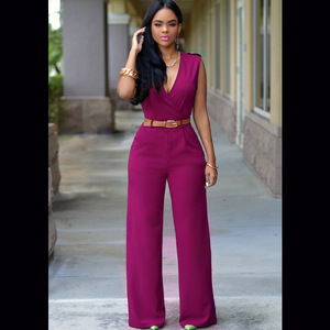 PASUXI 2026 Nuevo de Moda, Mono de Mujer Tejido Bodycon con Cuello en <span class=keywords><strong>V</strong></span> sin Mangas, Espalda Descubierta, Cintura Alta y Cinturón - Product Image 6