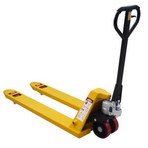 Günstige Gabelstapler Hydraulik Hub paletten wagen 2 Tonnen Lager handhabung waage Hand paletten wagen - Product Image 5