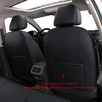 Fundas de Asiento de Coche Universales Personalizadas de Cuero Nappa de Alta Calidad de Fábrica EKR para Volkswagen Golf Passat Polo HR-V RX350