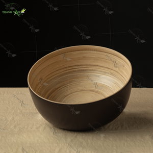 Bol en bambou de l'océan rustique classique au design personnalisé avec cuisine/restaurant servant le dîner au prix le plus bas - Product Image 3