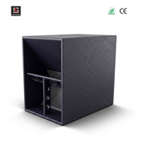 FF118MK Speaker Pasif Single Subwoofer 18 Inch Bertenaga untuk DJ Sistem Suara Profesional untuk Acara Parlante Profesional
