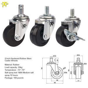 Hot Sale Custom ized 2/<span class=keywords><strong>5</strong></span>/6/8 Zoll aufblasbare Gummi Hochleistungs-Lenkräder für Hotel gepäckwagen OEM - Product Image 5