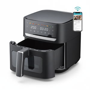 ABOLIFE BEST SELLER OEM&ODM FABRICANT DIRECT CERTIFIÉ ETL/GS/CE/CB FRITUREUR À AIR COMPACT À DOUBLE CHAUFFAGE WIFI EN OPTION - Product Image 1