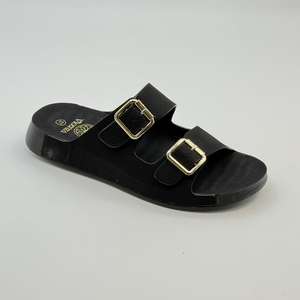 2025ใหม่แพลตฟอร์มของผู้หญิงย้อนยุคแพลตฟอร์มระบายอากาศเบากันลื่นบนรองเท้าแตะพื้นนุ่มหัวเข็มขัดสไลด์สบายๆทั้งหมด - Product Image 3