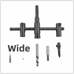 Scie cloche réglable pour trous circulaires, nouveau type, outil de découpe de trous circulaires pour le bois, outils de travail du bois sans fil - Product Image 5