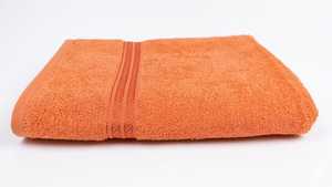 Serviette de bain 100% coton 16S, filé à anneaux, douce, absorbante, séchage rapide, couleur unie, pour hôtel, spa, salle de sport - Product Image 4