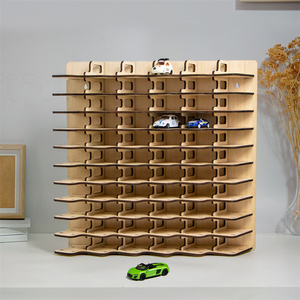 Vente directe d'usine depuis 16 ans, boîtes en <span class=keywords><strong>bois</strong></span> découpées au laser personnalisées pour voitures de collection, panneaux muraux, présentoirs de voitures durables - Product Image 3