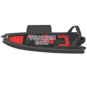 Yoolwin 8.6m Bateau pneumatique semi-rigide (RIB) personnalisé en Hypalon et fibre de verre à coque étagée, pour yacht, bateau de plaisance et annexe, avec moteur hors-bord - Product Image 4