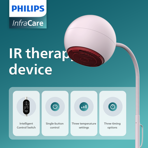 Philips vật lý trị liệu tại nhà 150W Đèn dụng cụ trị liệu hồng ngoại đặc biệt với Thẩm Mỹ Viện Đồng hồ đo điện y tế đèn nướng - Product Image 5