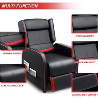 AJUNION Prix direct usine Nouveau design Canapé de jeu OEM Fauteuil de jeu ergonomique pivotant Fauteuil de jeu de course ps4 pour salon