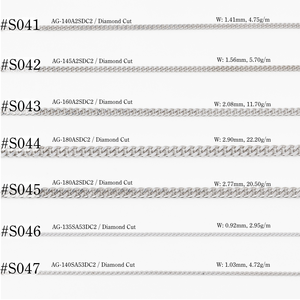 Máquina hecha martillado joyería de moda collar cadena rollo DIY LK origen Nakagawa Corporation - Product Image 1