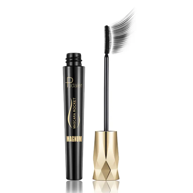 Nổ không thấm nước dày, mảnh mai, quăn 4D kéo dài không bong không Smudging Mascara mới