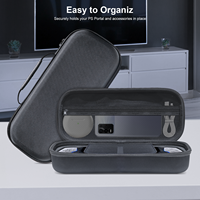 Étui de transport pour sac de voyage portable PS Portal avec rangement compact antichoc et étanche pour console et accessoires