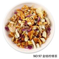 Thé aux fruits chinois pour la beauté de la peau, thé aromatisé au kumquat et au citron