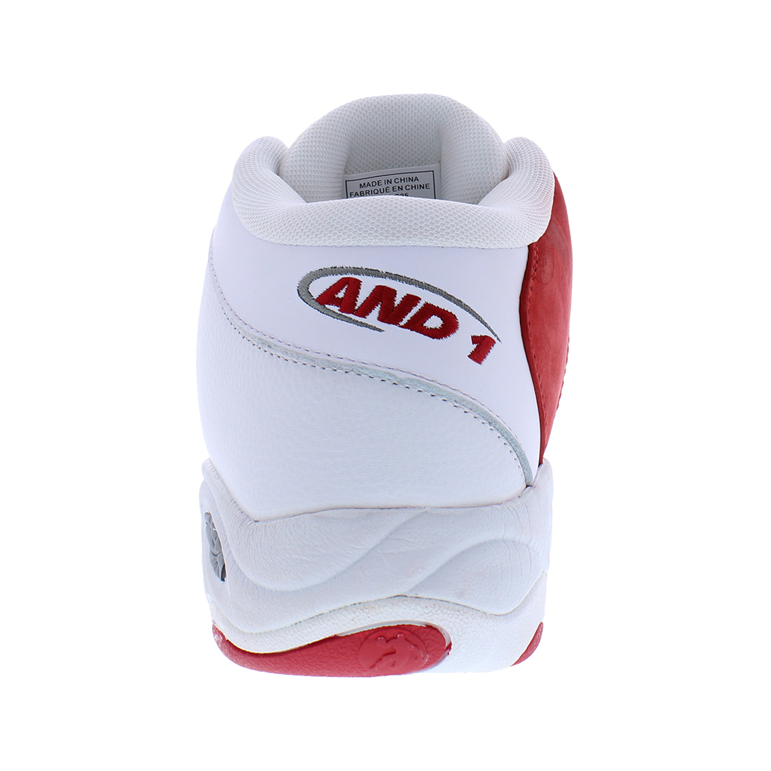 AND1 Tai Chi LX D1055MWRY Mens Shoes Size 10 Color White/Red