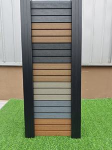 Panneaux de clôture en lattes de jardin couleur noyer 1,8 m x 1,8 m, design moderne de clôture et de portail de maison - Product Image 4