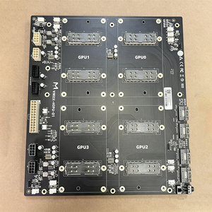 บอร์ดขยาย GPU 4 ช่อง V100 SXM2 ความเร็วเต็ม 300GB/s อะแดปเตอร์ PCIe สำหรับเมนบอร์ด พร้อม NVLink สำหรับศูนย์ข้อมูลการเรียนรู้เชิงลึก 4 ช่อง - Product Image 1