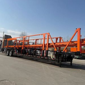 Semirremolque de 3 Ejes para Transporte de Autos, Capacidad de Carga de 10 Toneladas, Estilo Europeo, Shandong, 6-10 Unidades - Product Image 2