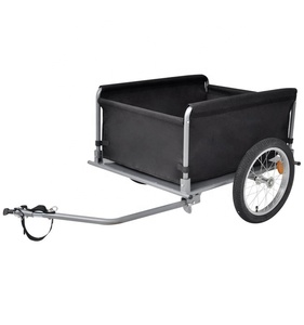 Populaire multi-usages facile Installation en plein air voyage <span class=keywords><strong>chien</strong></span> vélo remorque grande taille <span class=keywords><strong>Cargo</strong></span> remorque <span class=keywords><strong>pour</strong></span> vélo avec couvercle étanche - Product Image 4
