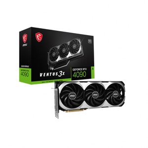 Nueva Tarjeta Gráfica para Estación de Trabajo <span class=keywords><strong>RTX</strong></span> <span class=keywords><strong>4090</strong></span> <span class=keywords><strong>VENTUS</strong></span> 3X 24G OC con DisplayPort - Product Image 1