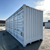 Conteneur sec 20/40 pieds High Cube en acier Corten à ouverture latérale complète, capacité 40HC, certifié CSC, BV, GL, ABS, CCS, pour chargement