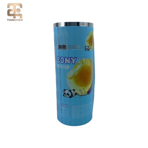 Custom Printed Automatic Lamination PET+PE Food Grade Packaging <b>Roll</b> Film Durable <b>Plastic</b> Bags Recycled Materials for Milk Bread - Product Image 5
